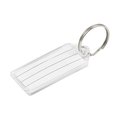 Hillman Hillman 5988522 Metal Silver Labeling & ID Key Ring - Pack of 50 5988522